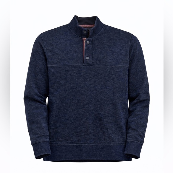 Orvis Other - Orvis Men’s Signature Quarter-Zip Sweatshirt Dark Heather Navy Sz L​